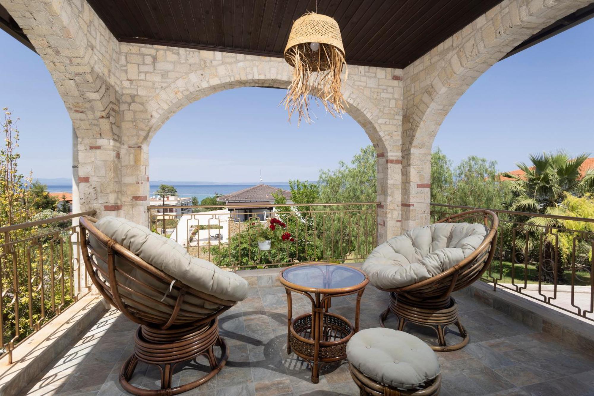 Villa Helga Exotic Pefkochori Ngoại thất bức ảnh